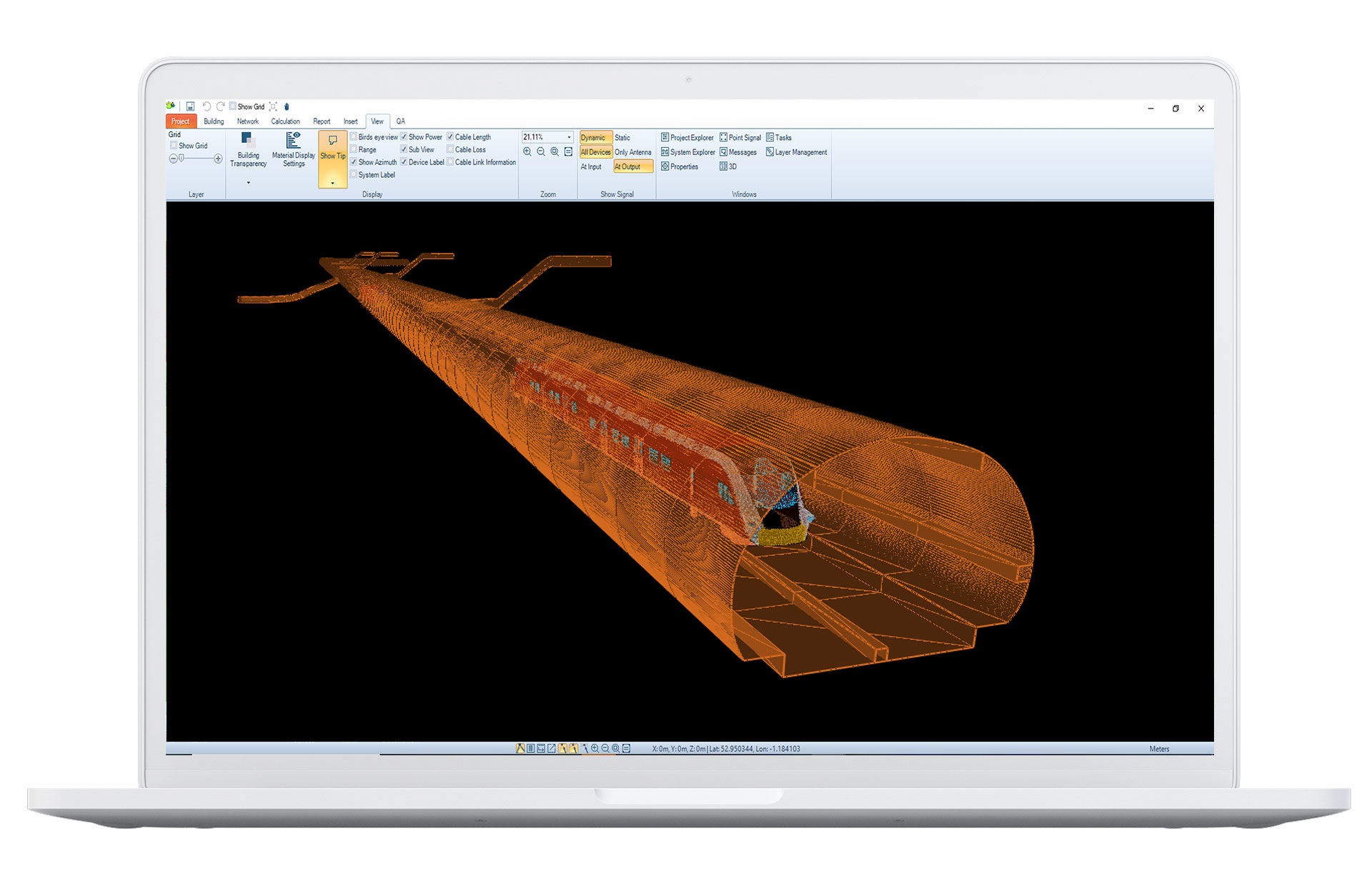 tunnel-mesh-modelling