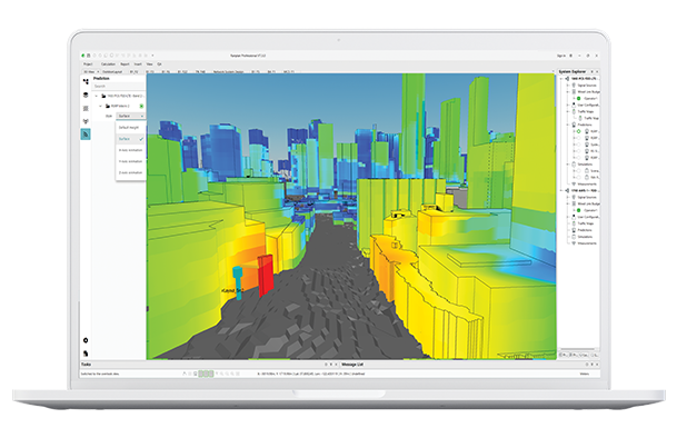 laptop - Signal by Surface in 3D view